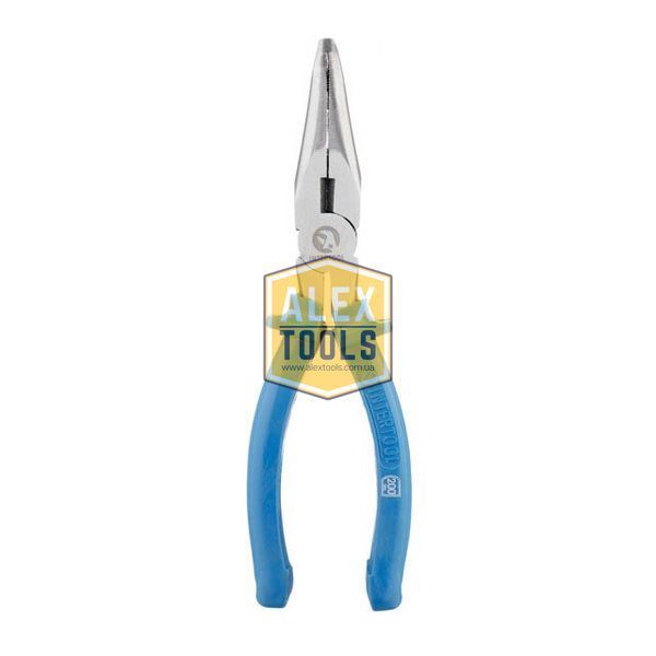 Длинногубцы изогнутые 200 мм INTERTOOL HT-0126 HT-0126 изображение