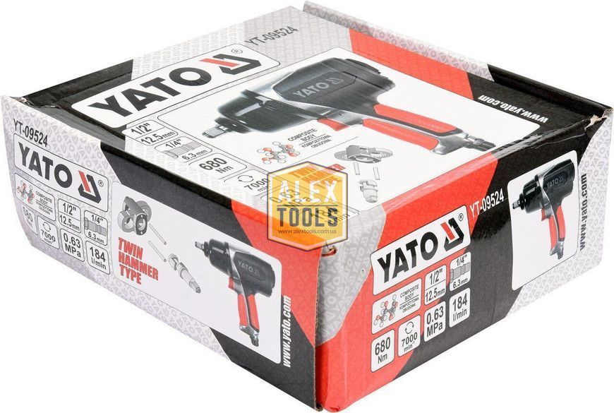 Ударний пневматичний гайковерт YATO YT-09524 YT-09524 зображення