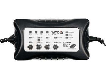 Зарядний пристрій 6/12V-1/4A YATO YT-8300 YT-8300 зображення