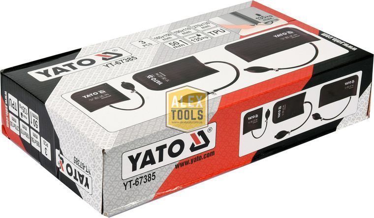 Комплект монтажних подушок 3 шт YATO YT-67385 YT-67385 зображення