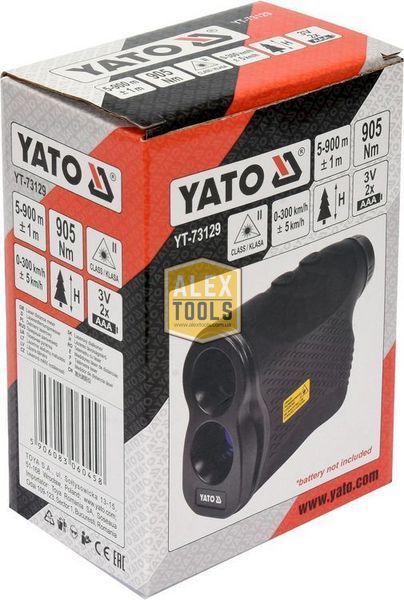 Лазерный дальномер 900 м YATO YT-73129 YT-73129 изображение