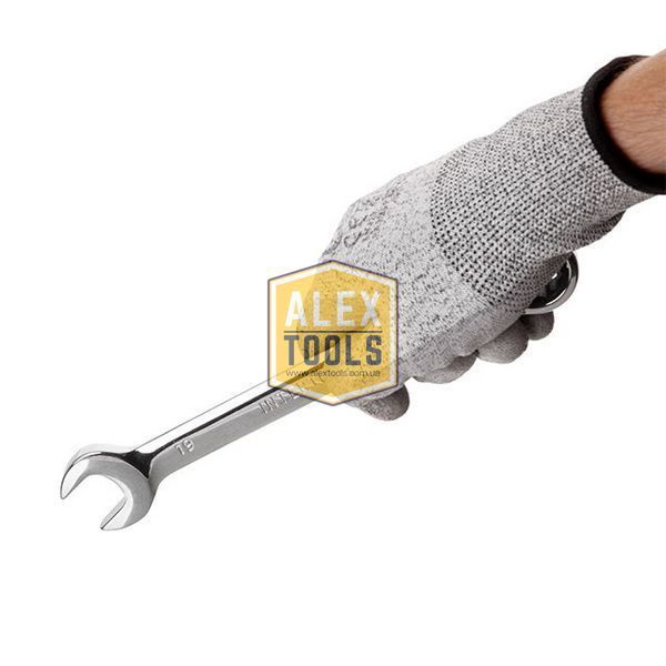 Набір ключів комбінованих із тріскачкою 6 од., 8-19 мм, CrV, PROF DIN3113 INTERTOOL XT-1301 XT-1301 зображення