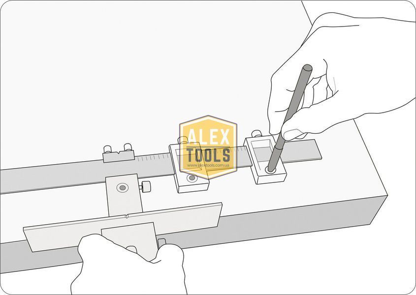 Шаблон для маркування отворів YATO YT-44130 YT-44130 зображення