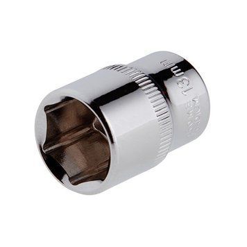 Головка шестигранна STORM 1/4", 13 мм, Cr-V INTERTOOL ET-0443 ET-0443 зображення