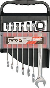 Набор ключей комбинированных с трещоткой YATO YT-0208 YT-0208 изображение