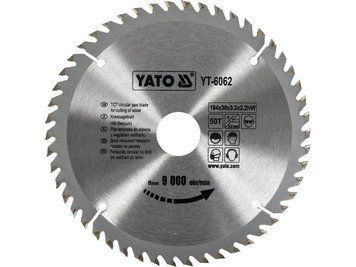 Пильный диск WIDIA для дерева 184х50Tх30мм YATO YT-6062 YT-6062 изображение