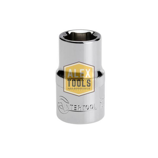Головка шестигранная STORM 1/2", 13 мм, Cr-V INTERTOOL ET-0013 ET-0013 изображение