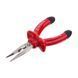 Длинногубцы прямые 160 мм, диэлектрические, Cr-V INTERTOOL NT-0326 NT-0326 фото товара 1