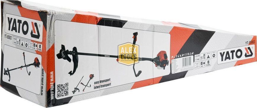 Бензокоса 1,7 л.с. YATO YT-85003 YT-85003 изображение