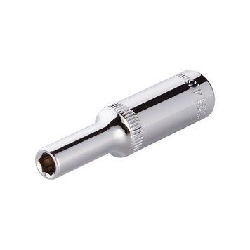 Головка шестигранна подовжена STORM 1/4", 4.5 мм, Cr-V INTERTOOL ET-0453 ET-0453 зображення