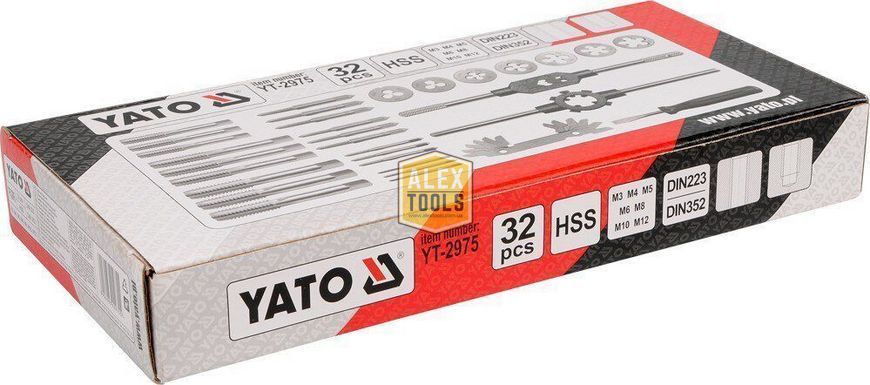 Набір мітчиків і плашок Yato YT-2975 YT-2975 зображення
